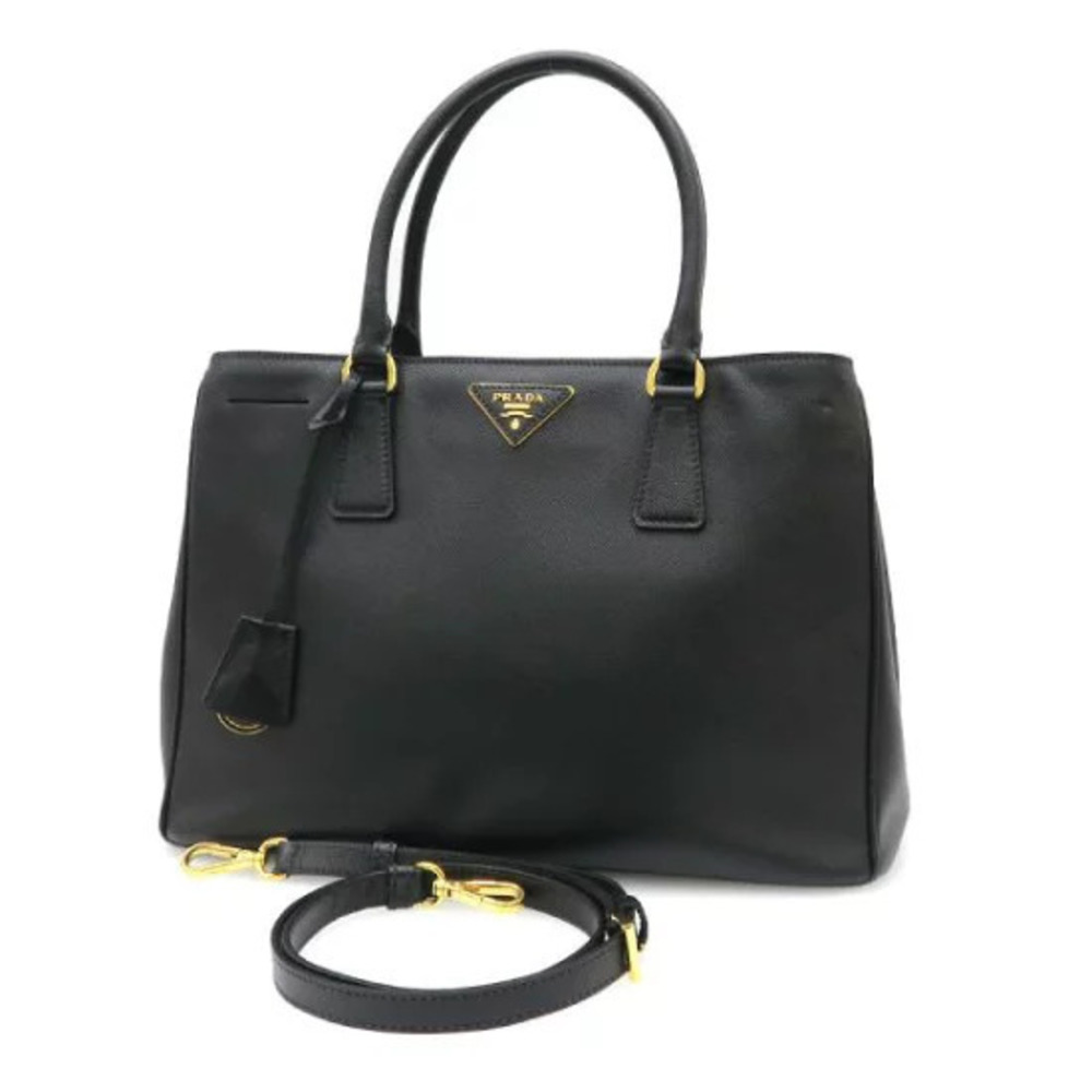 Prada Galleria Saffiano leather bag Black